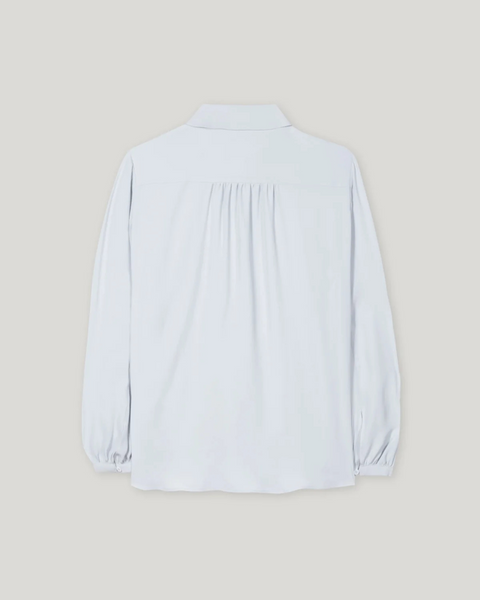 Luisa Cerano - Blue Tie Front Blouse