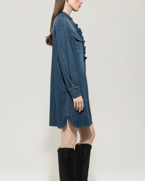 Luisa Cerano - Denim Shift Dress