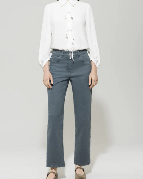 Luisa Cerano - Straight Blue Denim Jeans
