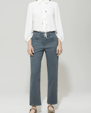 Luisa Cerano - Straight Blue Denim Jeans