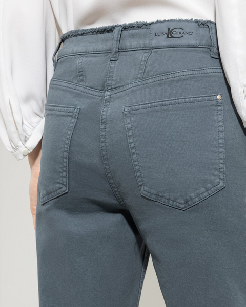 Luisa Cerano - Straight Blue Denim Jeans