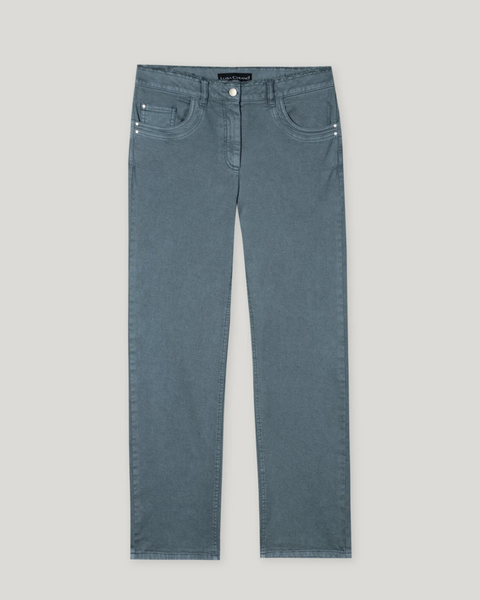 Luisa Cerano - Straight Blue Denim Jeans