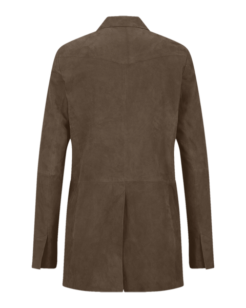 RIANI - Brown Suede Jacket