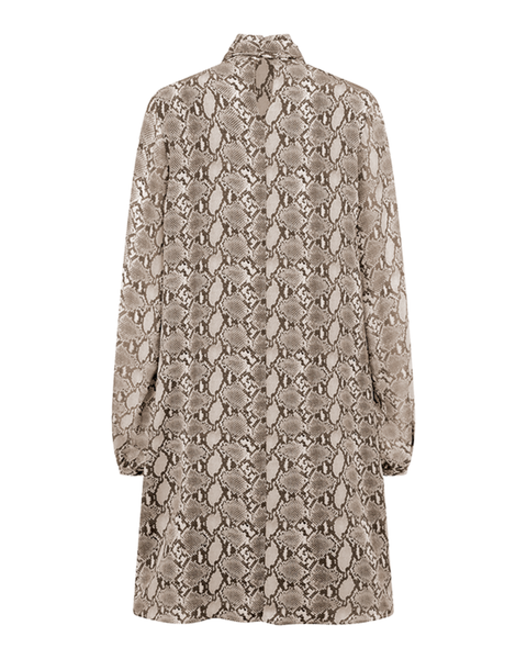 RIANI - Snake Print Shift Dress