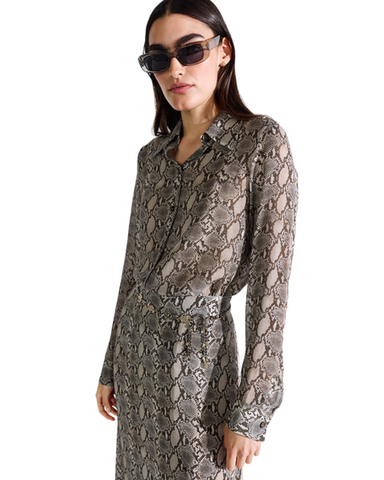 RIANI - Snake Print Blouse