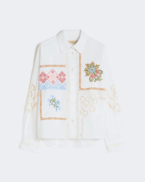 Weekend Max Mara - FONTE Embroidered Blouse