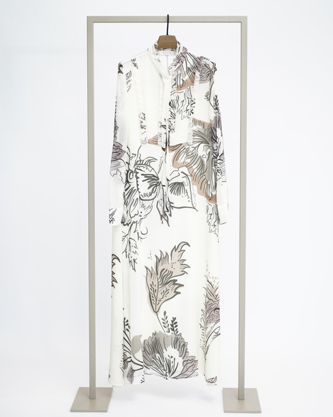Herzens - Taupe Multi Dress