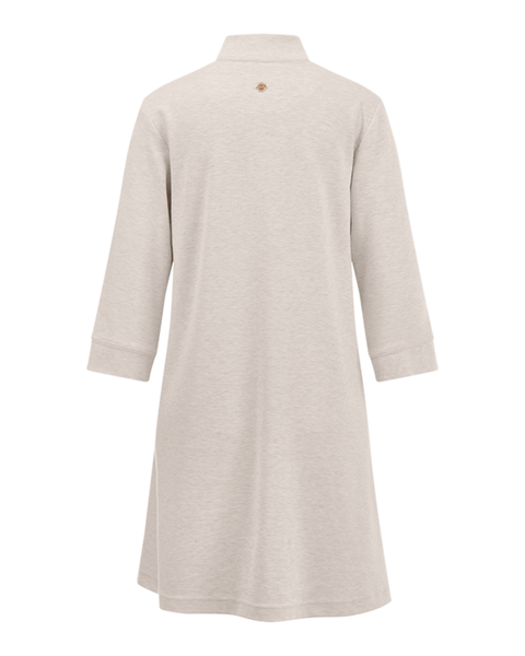 RIANI - Oatmeal Jersey Dress