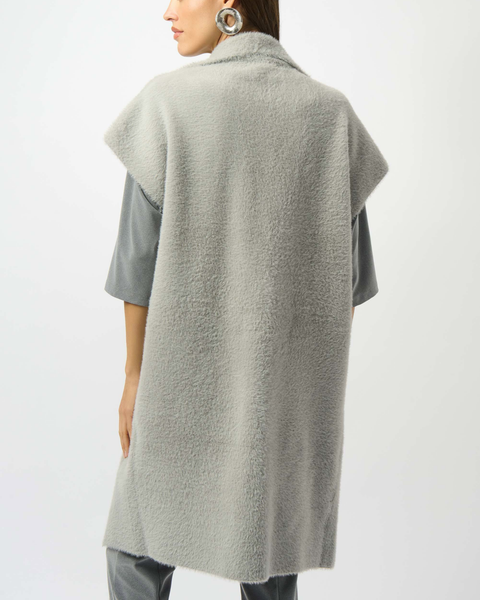 Joseph Ribkoff - Feather Yarn Boxy Sweater Vest