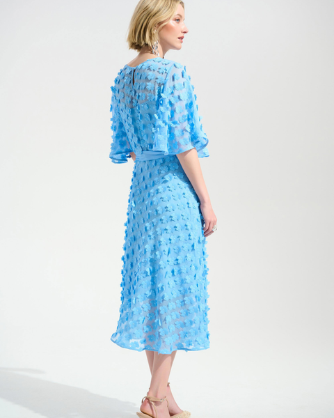 Joseph Ribkoff - Blue Flower Dress