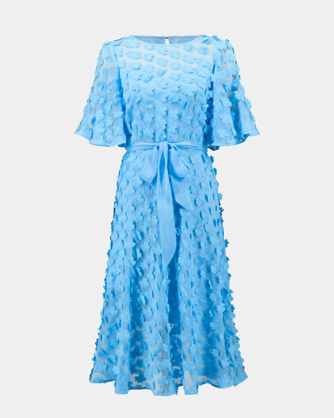 Joseph Ribkoff - Blue Flower Dress