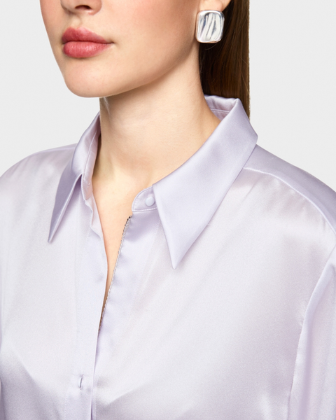 Marc Cain - Lilac Silk Blouse