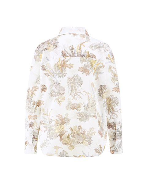 RIANI - Printed Seahorse Blouse