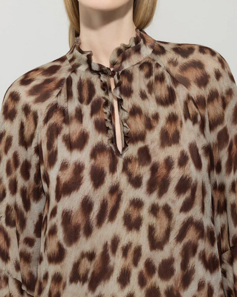 Luisa Cerano - Leopard Print Dress