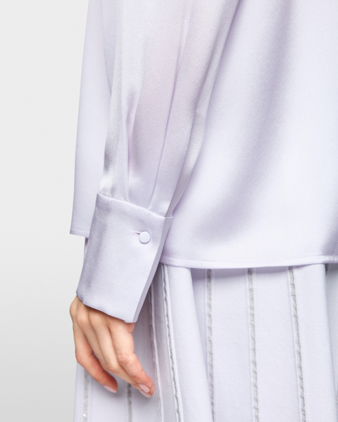 Marc Cain - Lilac Silk Blouse