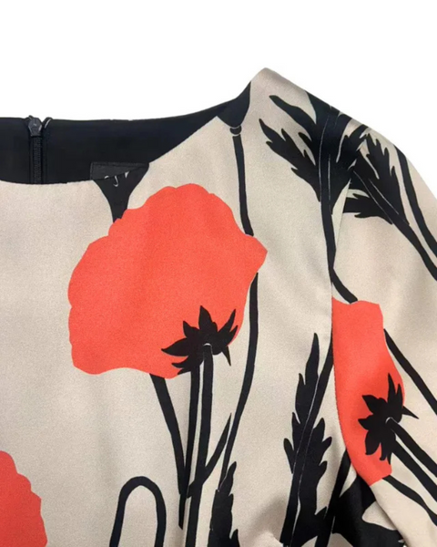 Fee G - Poppy Printed Long Dress