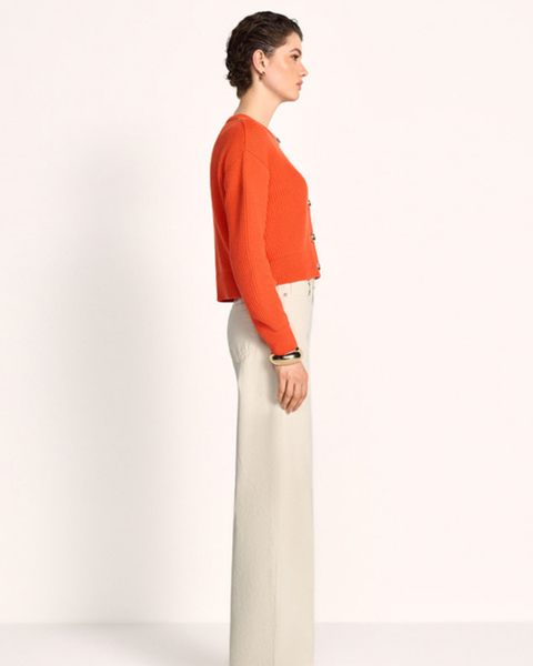 RIANI - Orange Knit Cardigan