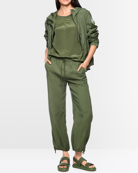 Marc Cain - Green Drawstring Trousers