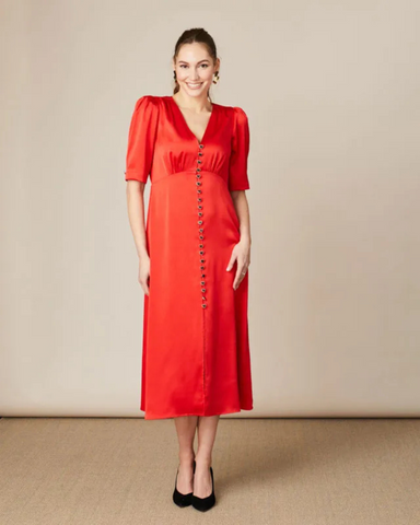 Fee G - Red Evelyn Dress