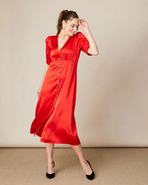 Fee G - Red Evelyn Dress