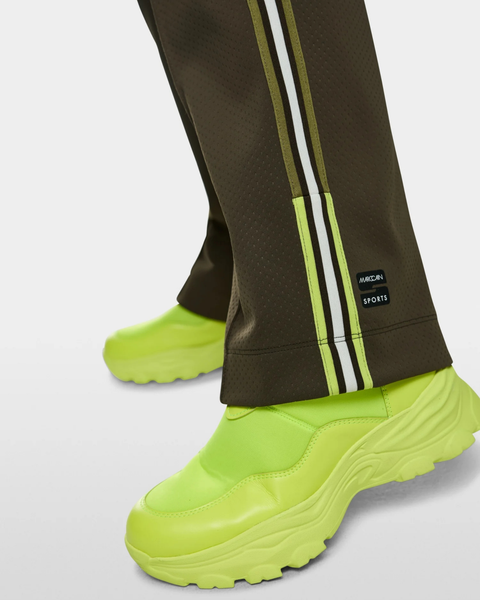 Marc Cain Sports - WASHINGTON Wide Leg Khaki Trousers