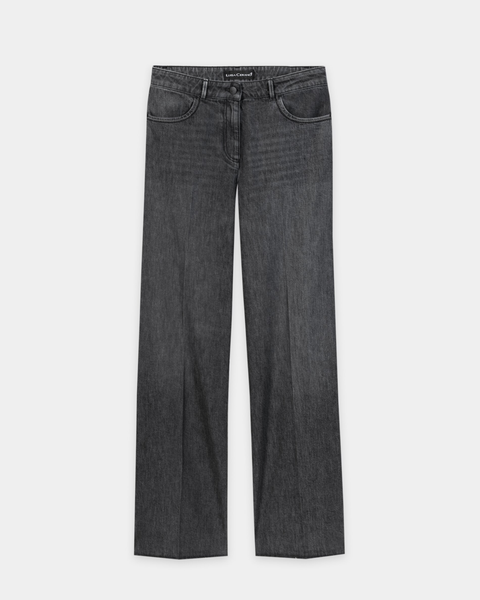Luisa Cerano - Black Washed Bootcut Jeans