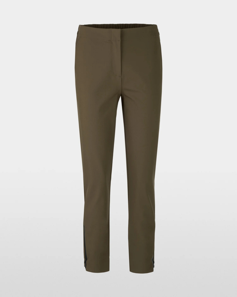 Marc Cain - FRANCA Khaki Slim Fit Trousers