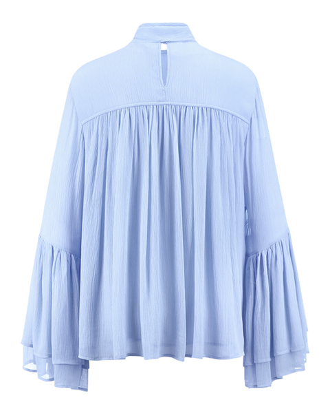 RIANI - Baby Blue Boho Blouse