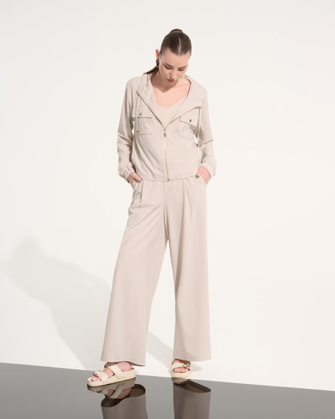 Joseph Ribkoff - Stretch Woven Pull-On Wide Leg Pants
