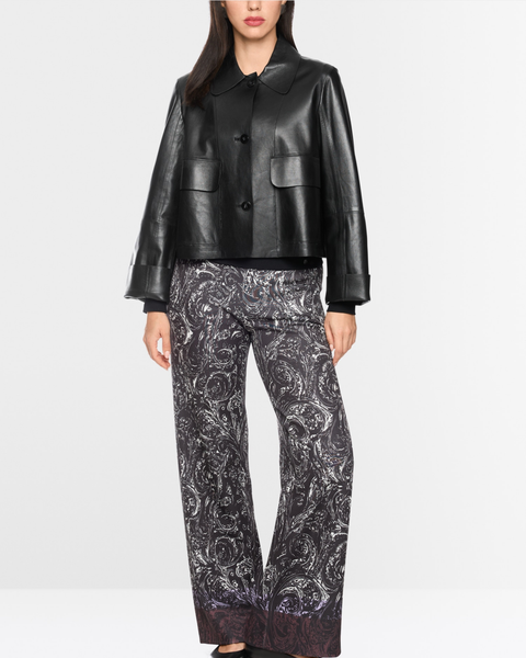 Marc Cain - Black Leather Jacket