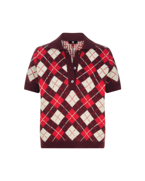 RIANI - Printed V-Neck Pullover