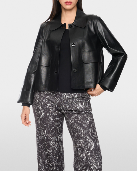 Marc Cain - Black Leather Jacket