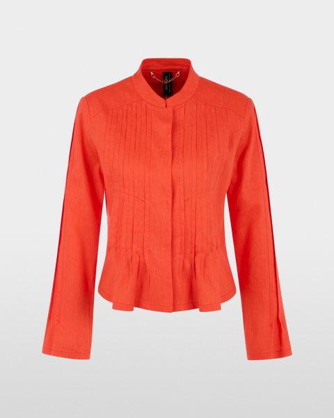 Marc Cain - Coral Linen Jacket