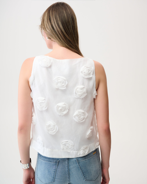 Joseph Ribkoff - 3D Flower Top