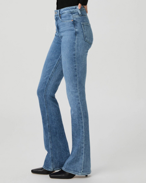 PAIGE - High Rise Laurel Canyon Bootcut Jeans
