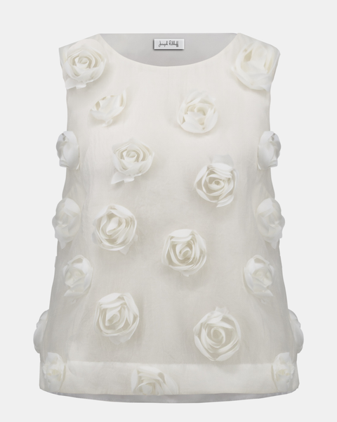 Joseph Ribkoff - 3D Flower Top