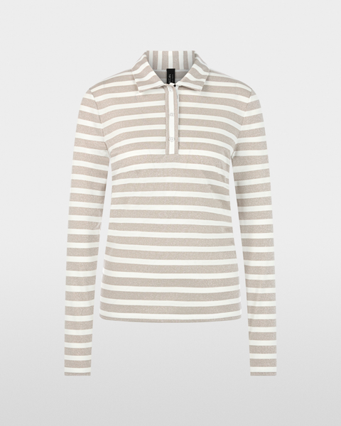 Marc Cain - Gold Stripe Polo