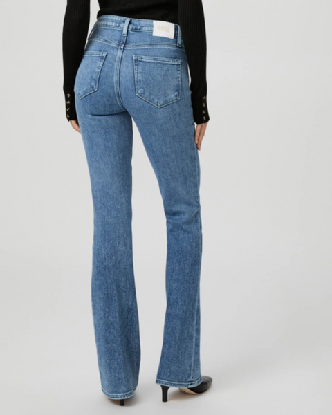 PAIGE - High Rise Laurel Canyon Bootcut Jeans