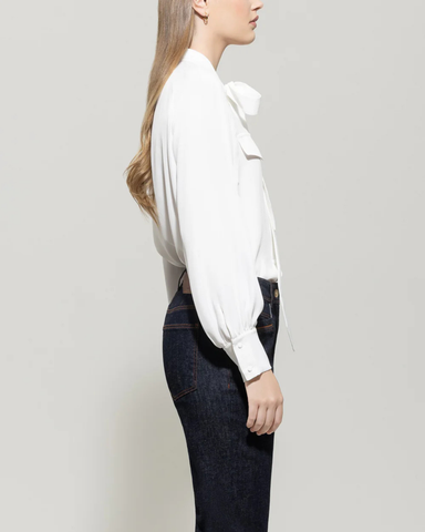 Luisa Cerano - Tie Neck Blouse