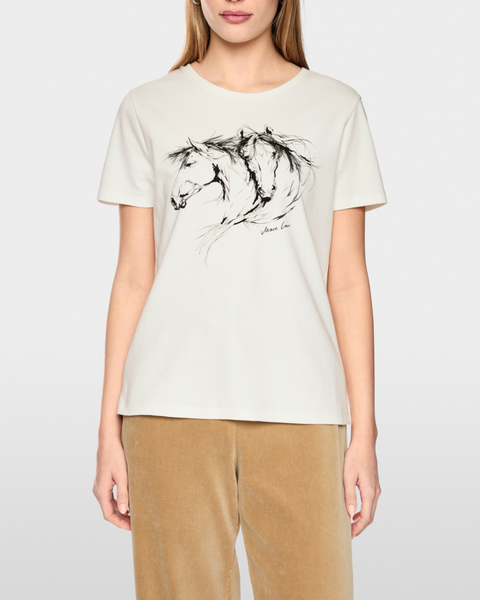 Marc Cain - Horse Motif T-Shirt