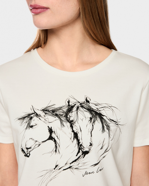 Marc Cain - Horse Motif T-Shirt