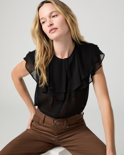 PAIGE - Lucia Black Blouse