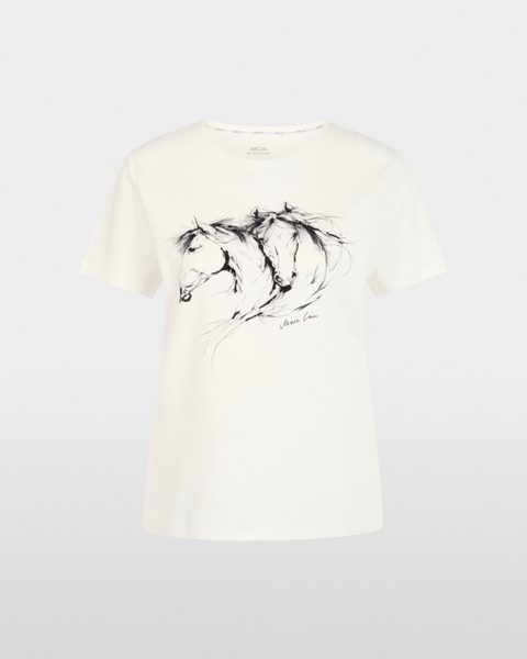 Marc Cain - Horse Motif T-Shirt