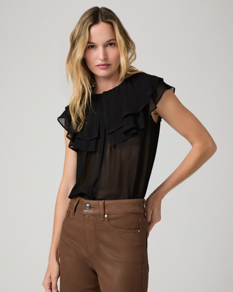 PAIGE - Lucia Black Blouse