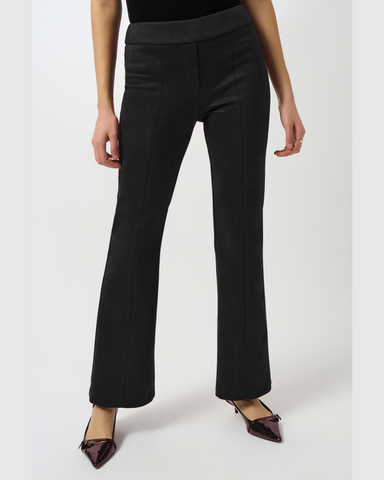Joseph Ribkoff - Black Suede Trousers