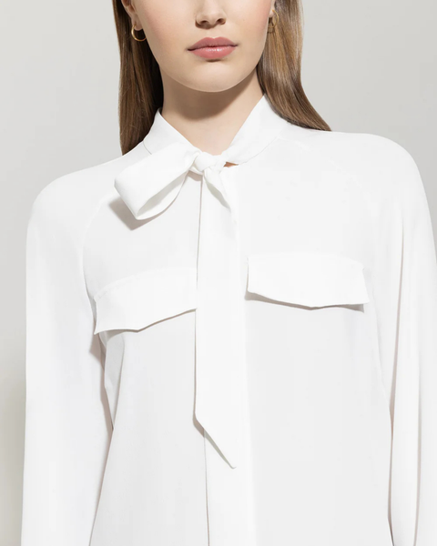 Luisa Cerano - Tie Neck Blouse