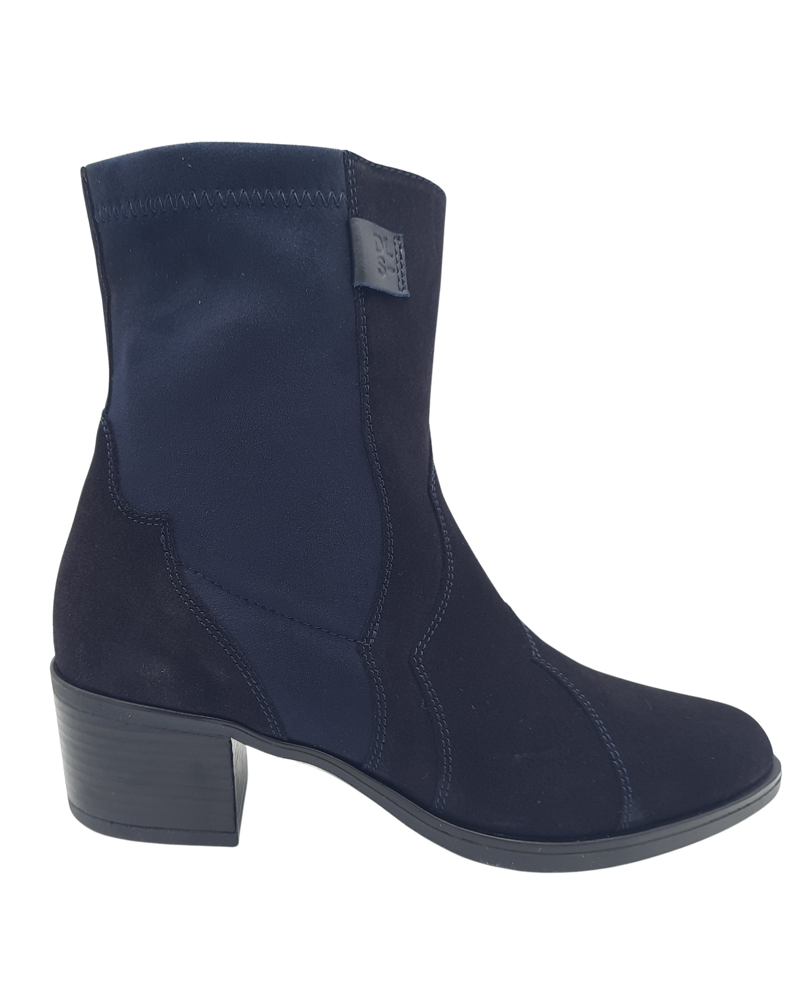 DL Sport - Navy Heeled Boots