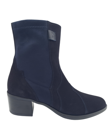 DL Sport - Navy Heeled Boots