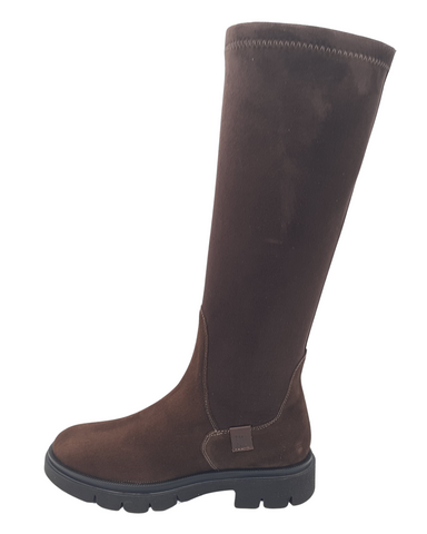 DL Sport - Knee Length Brown Boots