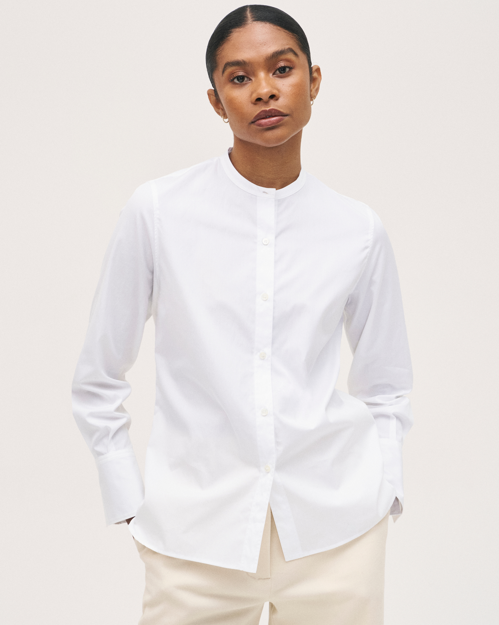 Rosso35 - Grandad Style Shirt